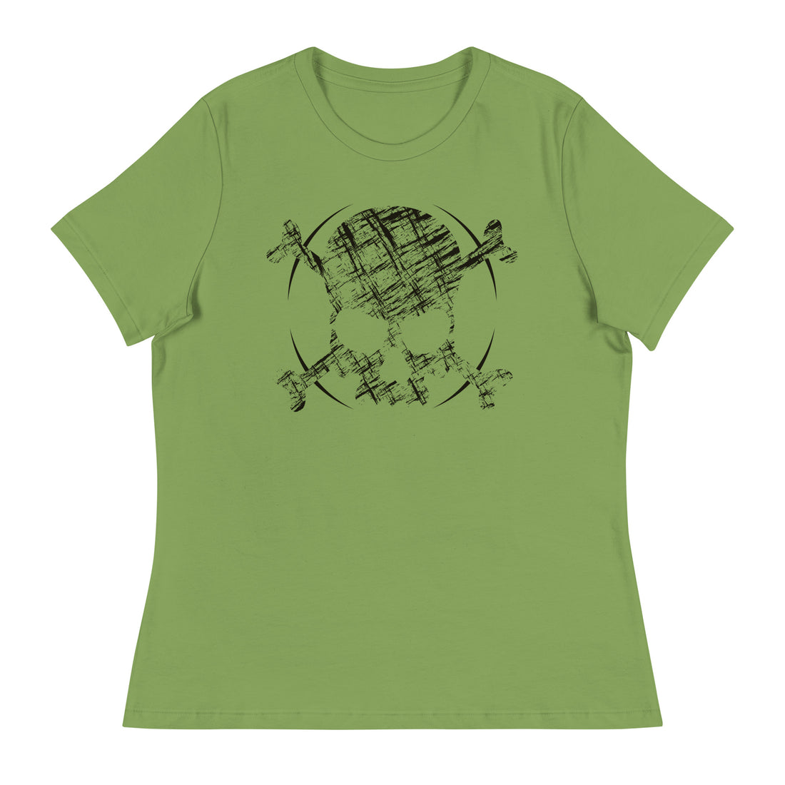 SKETCH SKULL Women's Relaxed Fit T-Shirt