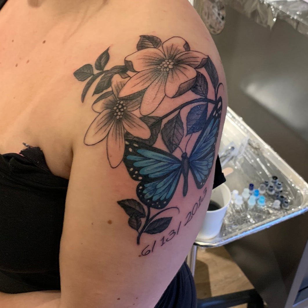 Color vs. Black and Grey Tattoo