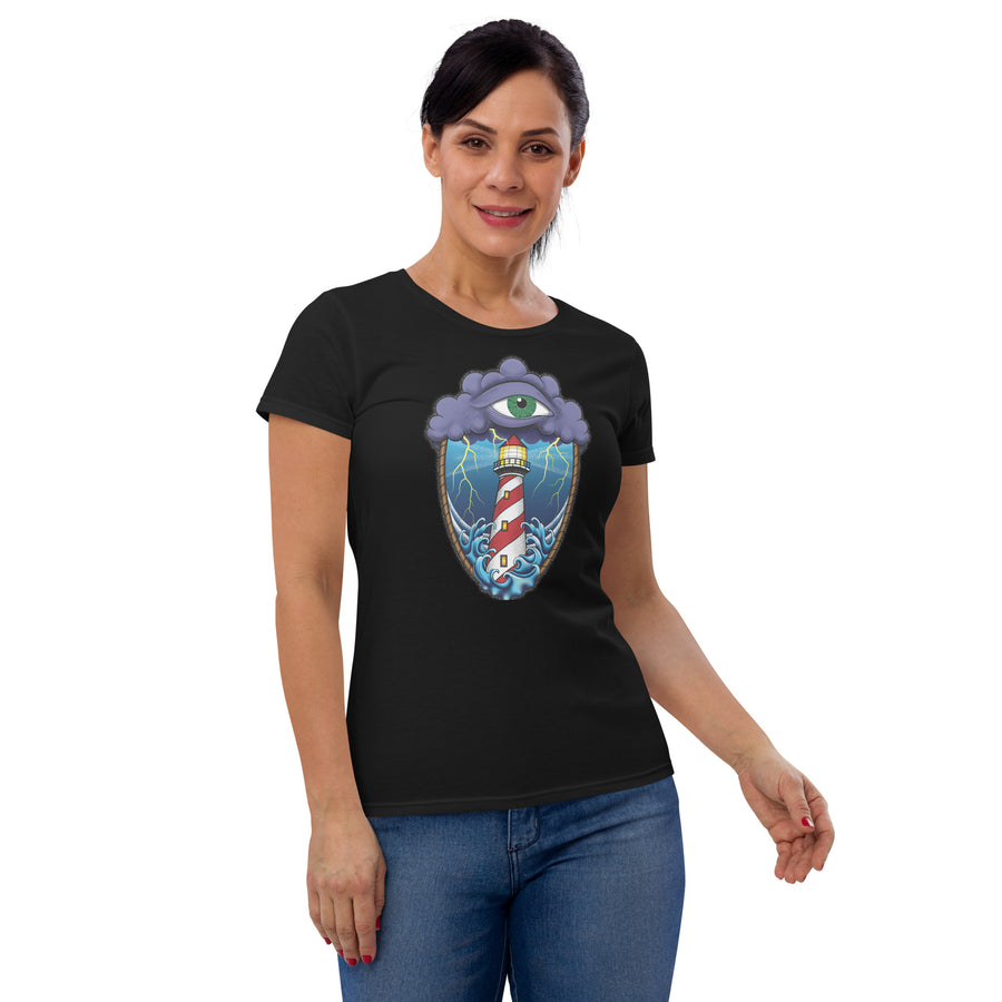 EYE OF THE STORM Women's Fitted T-Shirt