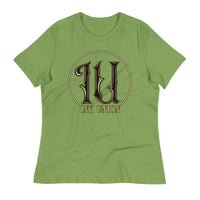 Ink Union Clothing Co. green t-shirt featuring the Ink Union ring logo in black and gold.